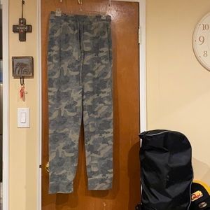 Soft camo joggers!